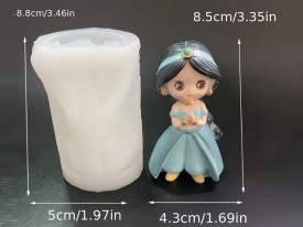 Molde silicona Princesa JAZMIN